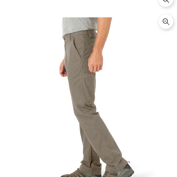 🛠️ Wrangler  Frontier  Rugged outdoor Utility Pants With UPF+50.   34 X 32 - Picture 5 of 12